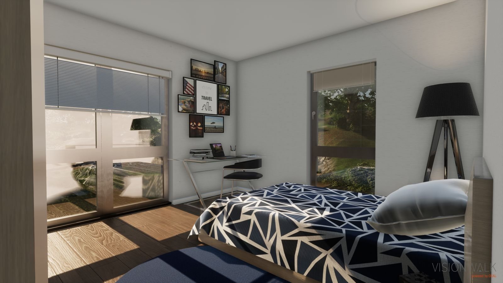 DESIGNHAUS AM BERG MIT FERNBLICK