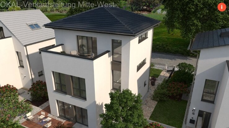 Urbaner Lifestyle pur – niveauvolles Stadthaus