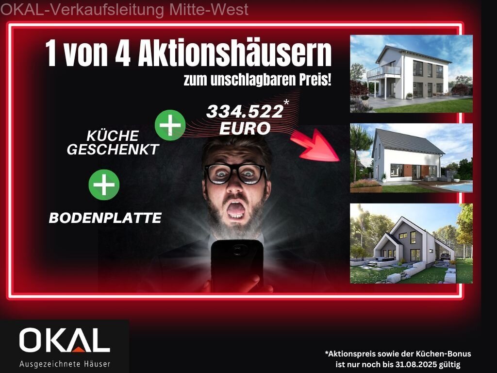 1 von 4 Aktionshäusern auf ihrem Grundstück