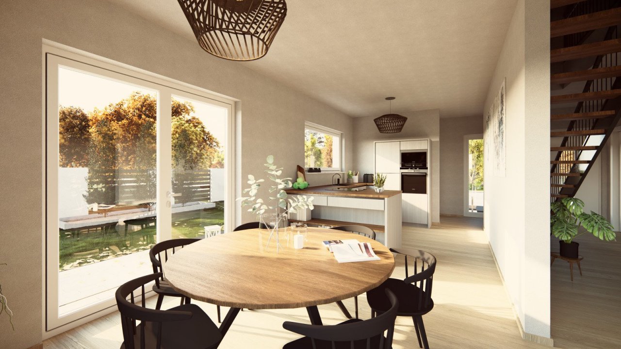 Ansicht Esszimmer/Küche Ansicht Esszimmer/Küche