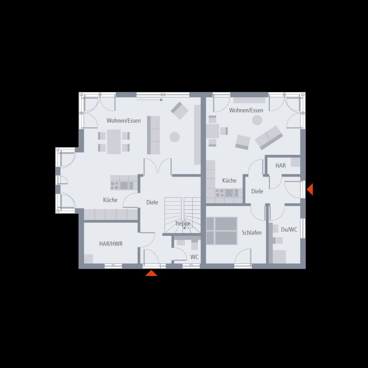 Grundriss Erdgeschoss Grundriss Erdgeschoss