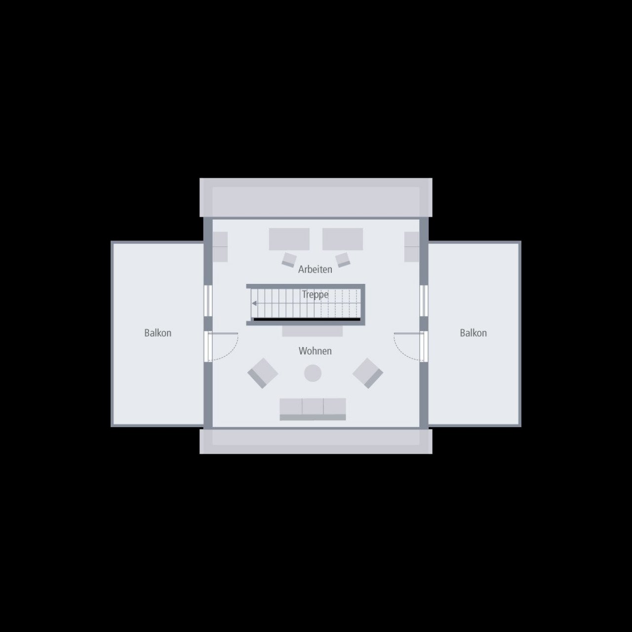 Grundriss Dachgeschoss