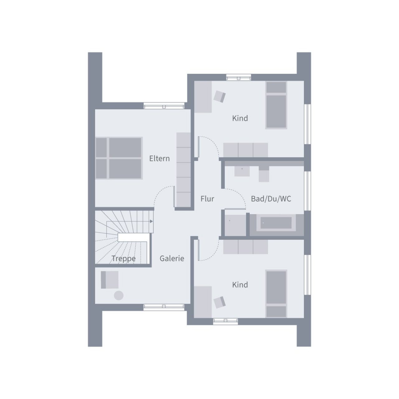 Grundriss Dachgeschoss