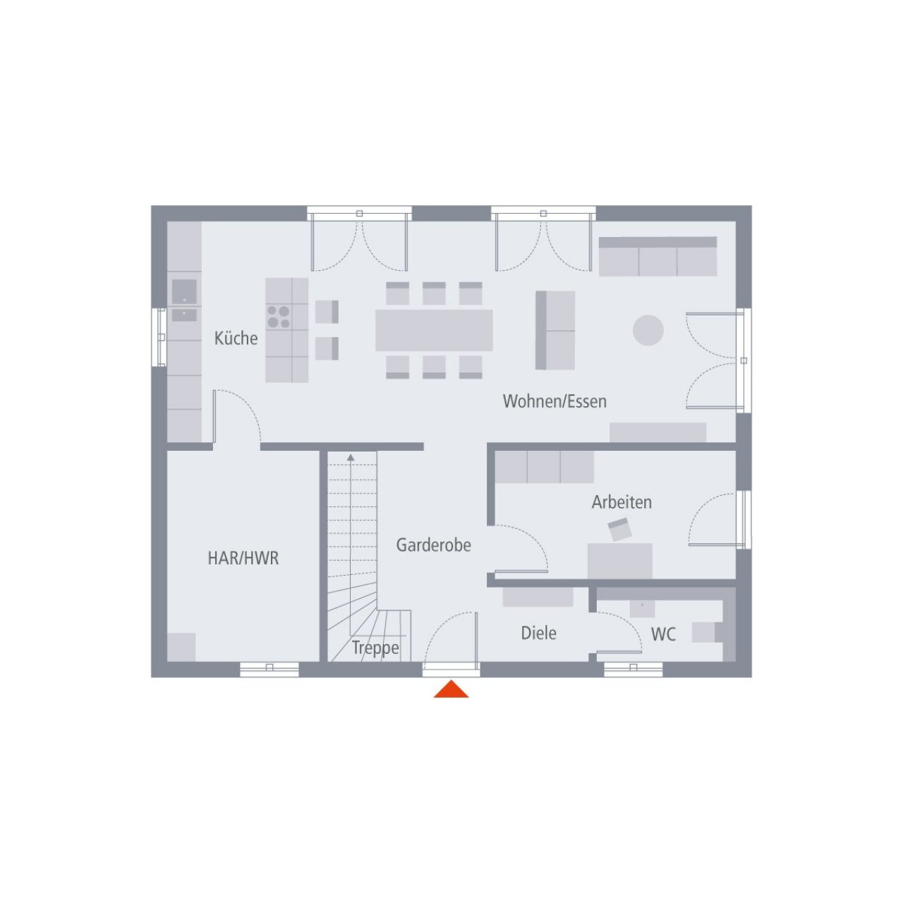 Grundriss Erdgeschoss Grundriss Erdgeschoss