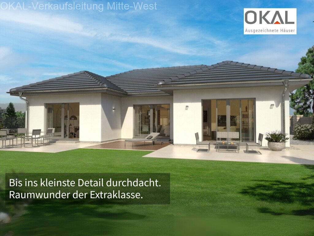 Bad Homburg vor der Höhe: Traumhaft wohnen – bezugsfertiger Bungalow inkl. Grundstück 