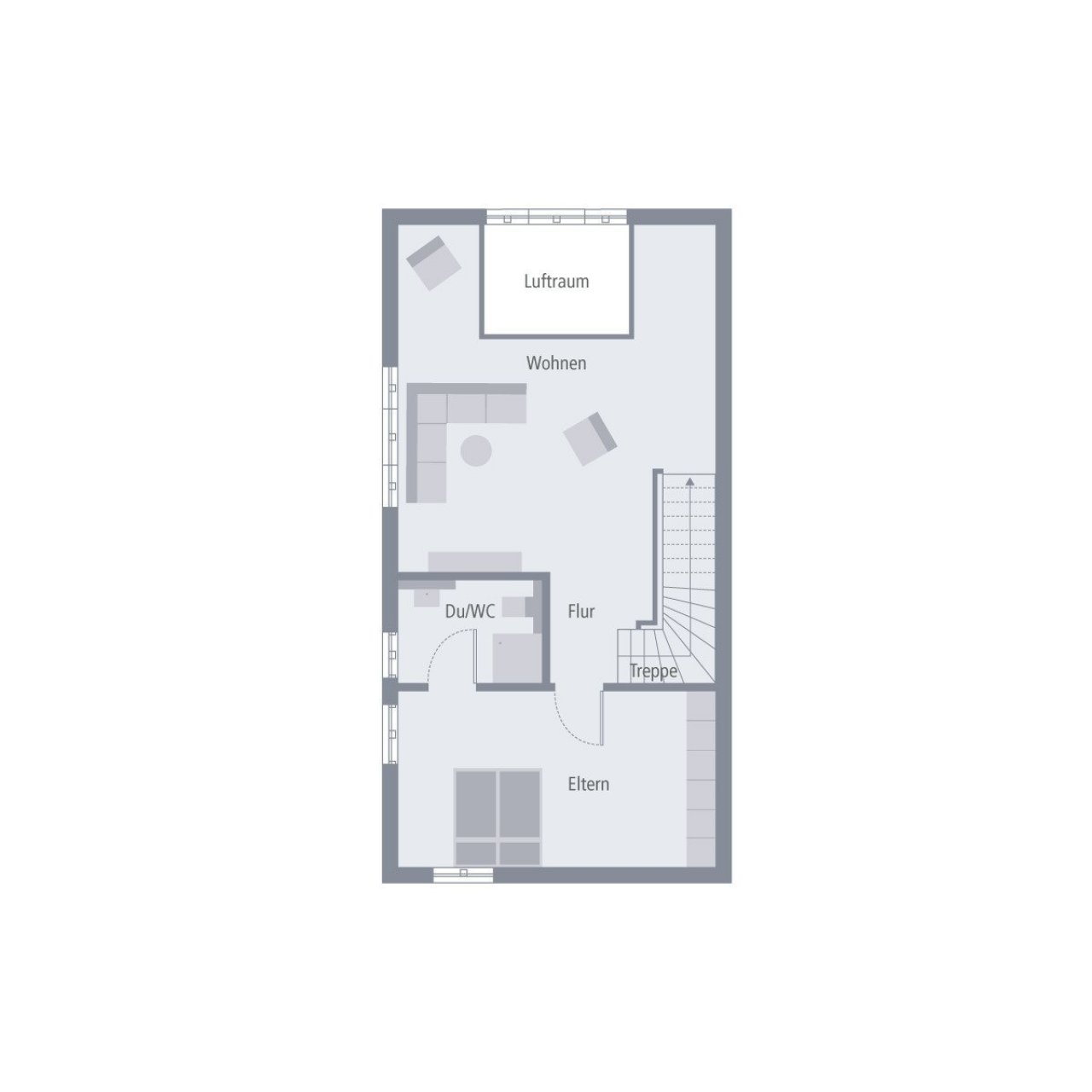 Grundriss Obergeschoss