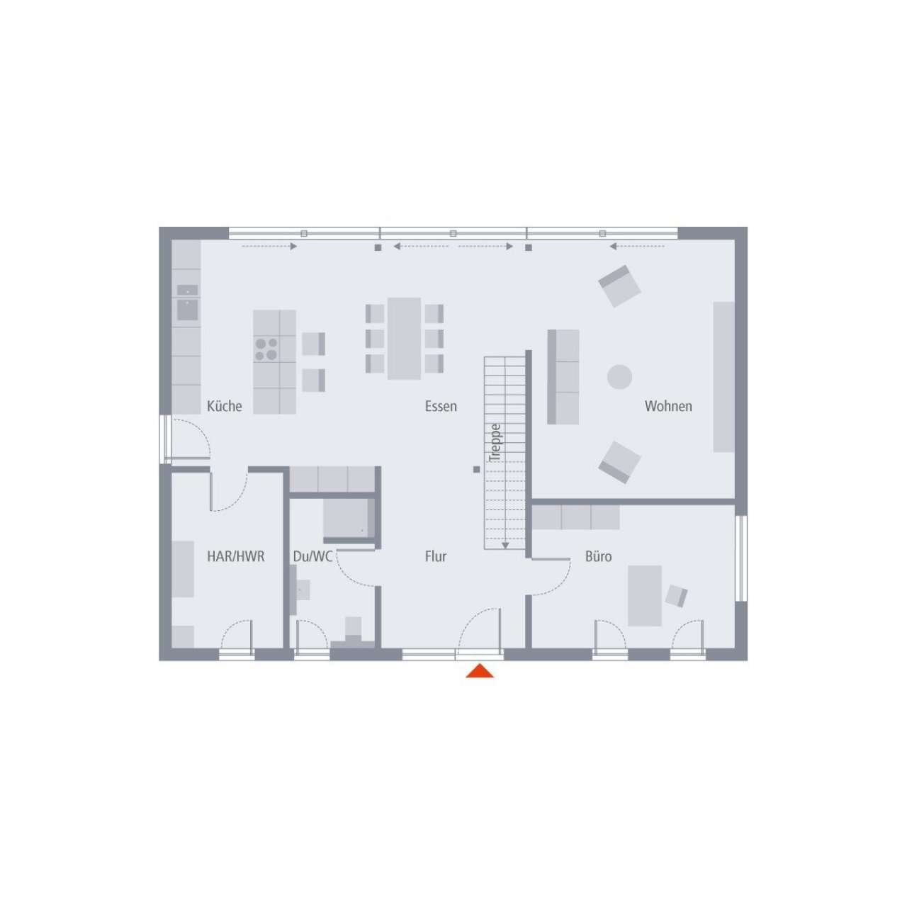 Grundriss Erdgeschoss Grundriss Erdgeschoss