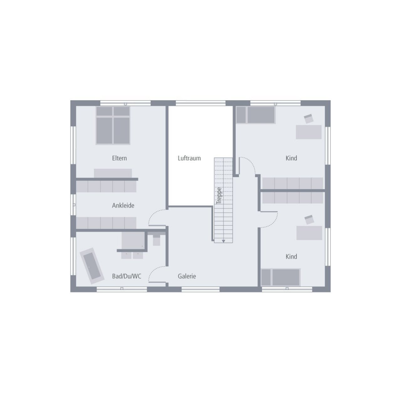 Grundriss Obergeschoss Grundriss Obergeschoss