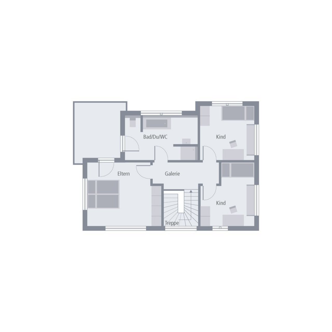 Grundriss Obergeschoss