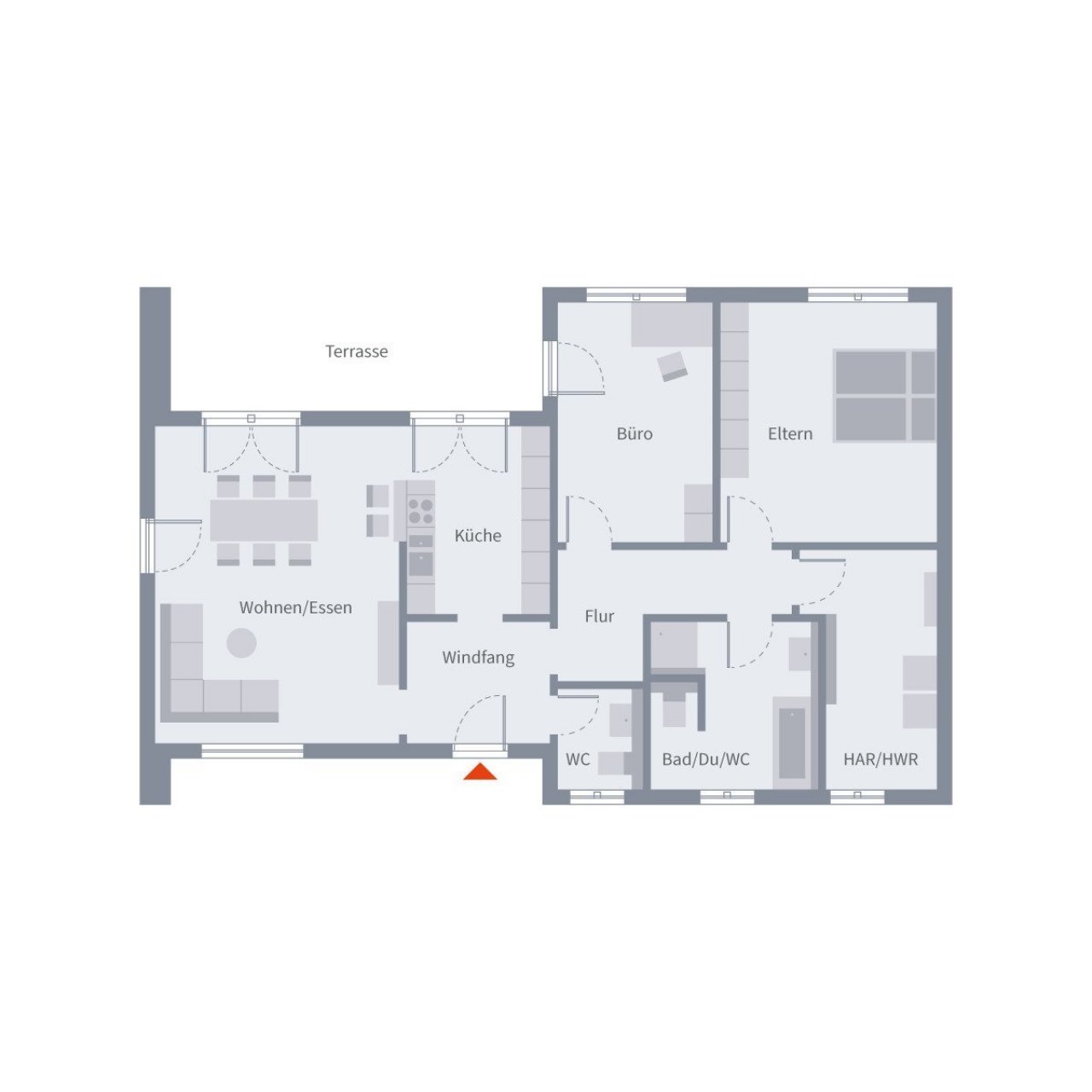 Grundriss Erdgeschoss