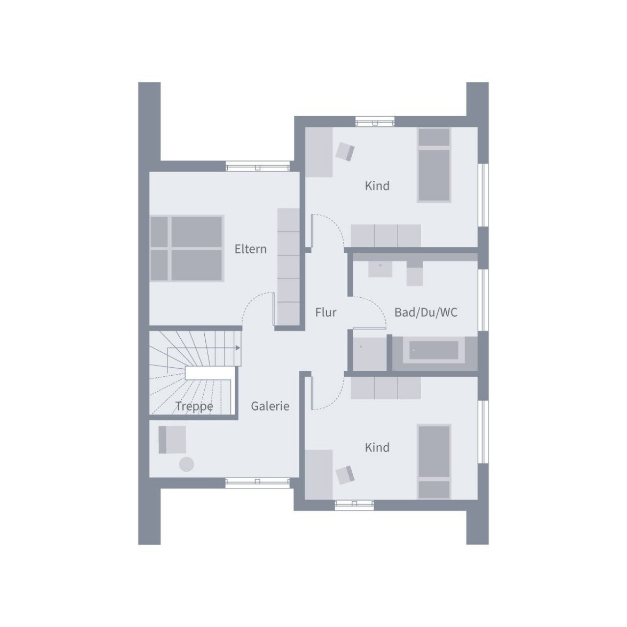 Grundriss Dachgeschoss