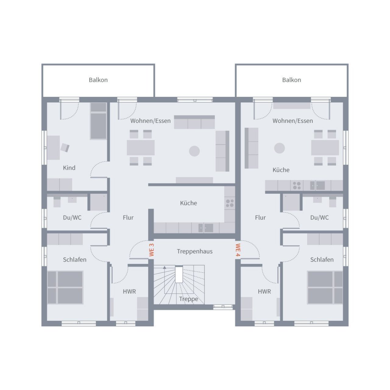 Grundriss Obergeschoss