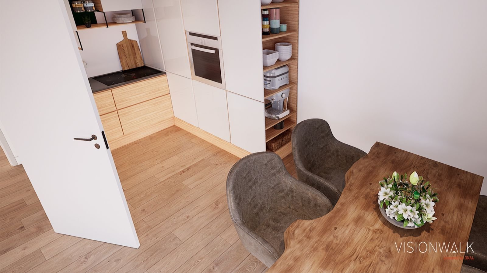 Ansicht Küche/Essbereich Einliegerwohnung Ansicht Küche/Essbereich Einliegerwohnung