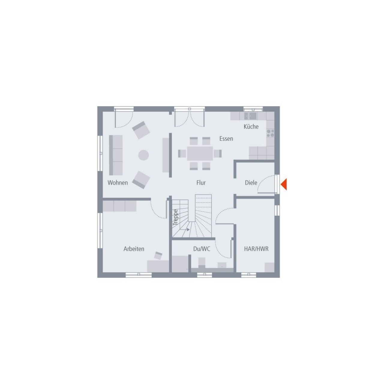 Grundriss Erdgeschoss