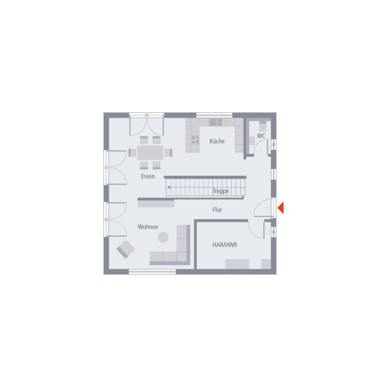 Grundriss Erdgeschoss