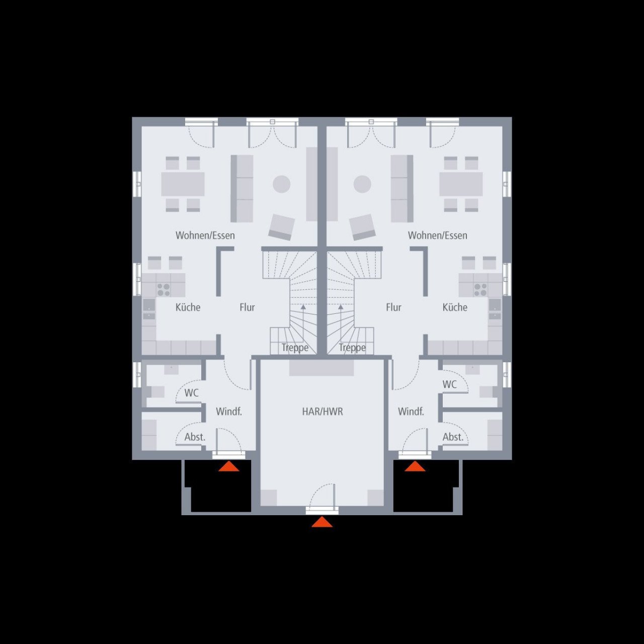 Grundriss Erdgeschoss