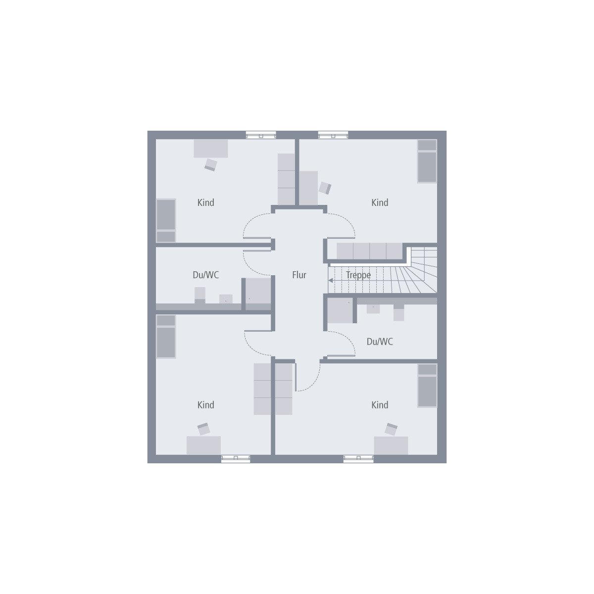 Grundriss Dachgeschoss