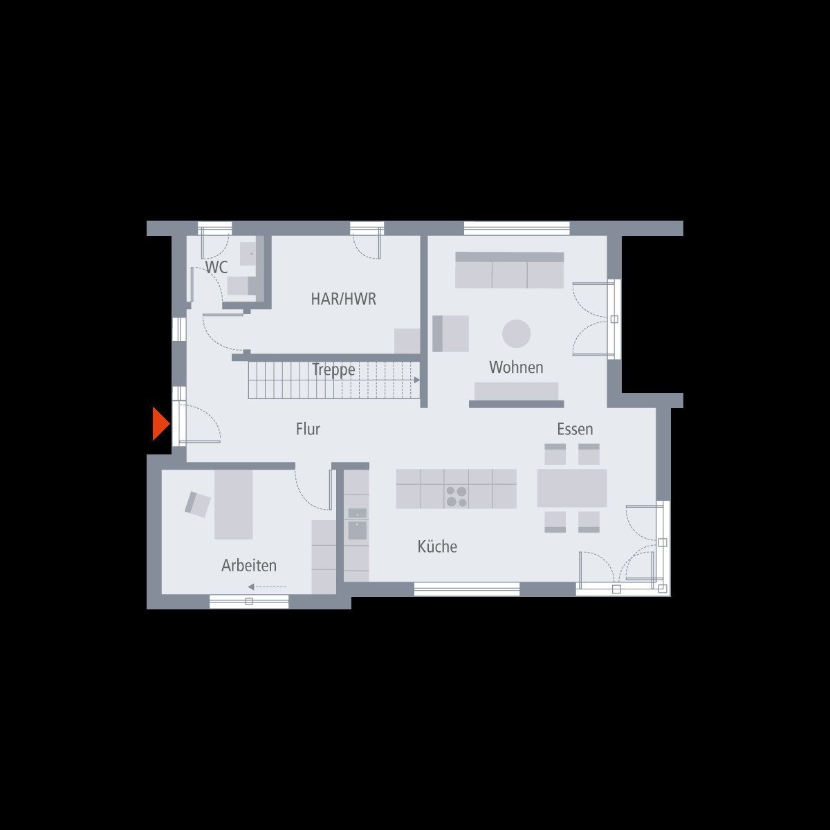 Grundriss Erdgeschoss Grundriss Erdgeschoss