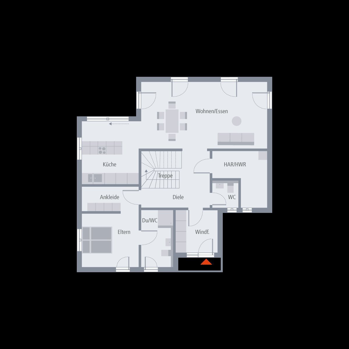 Grundriss Erdgeschoss Grundriss Erdgeschoss