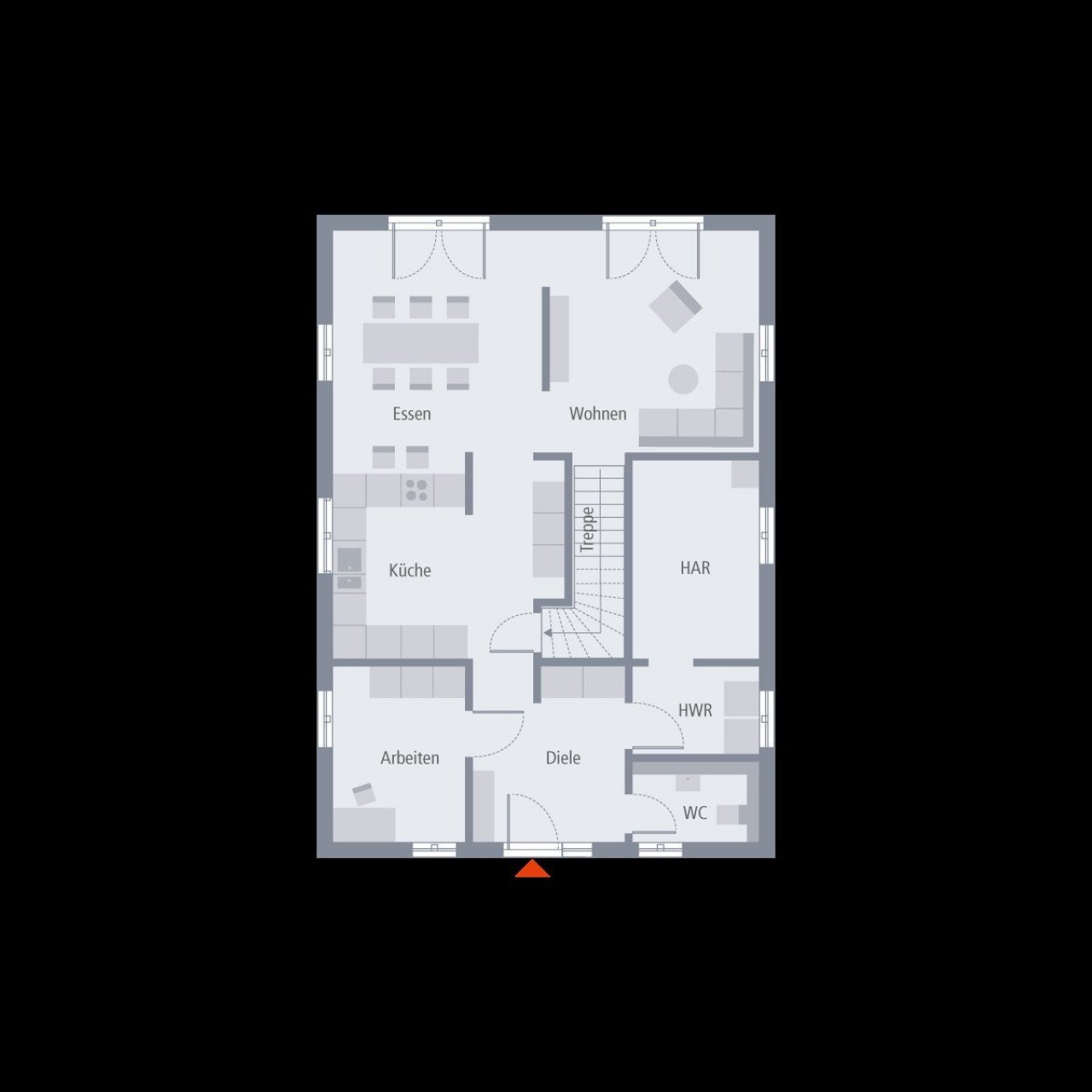 Grundriss Erdgeschoss Grundriss Erdgeschoss