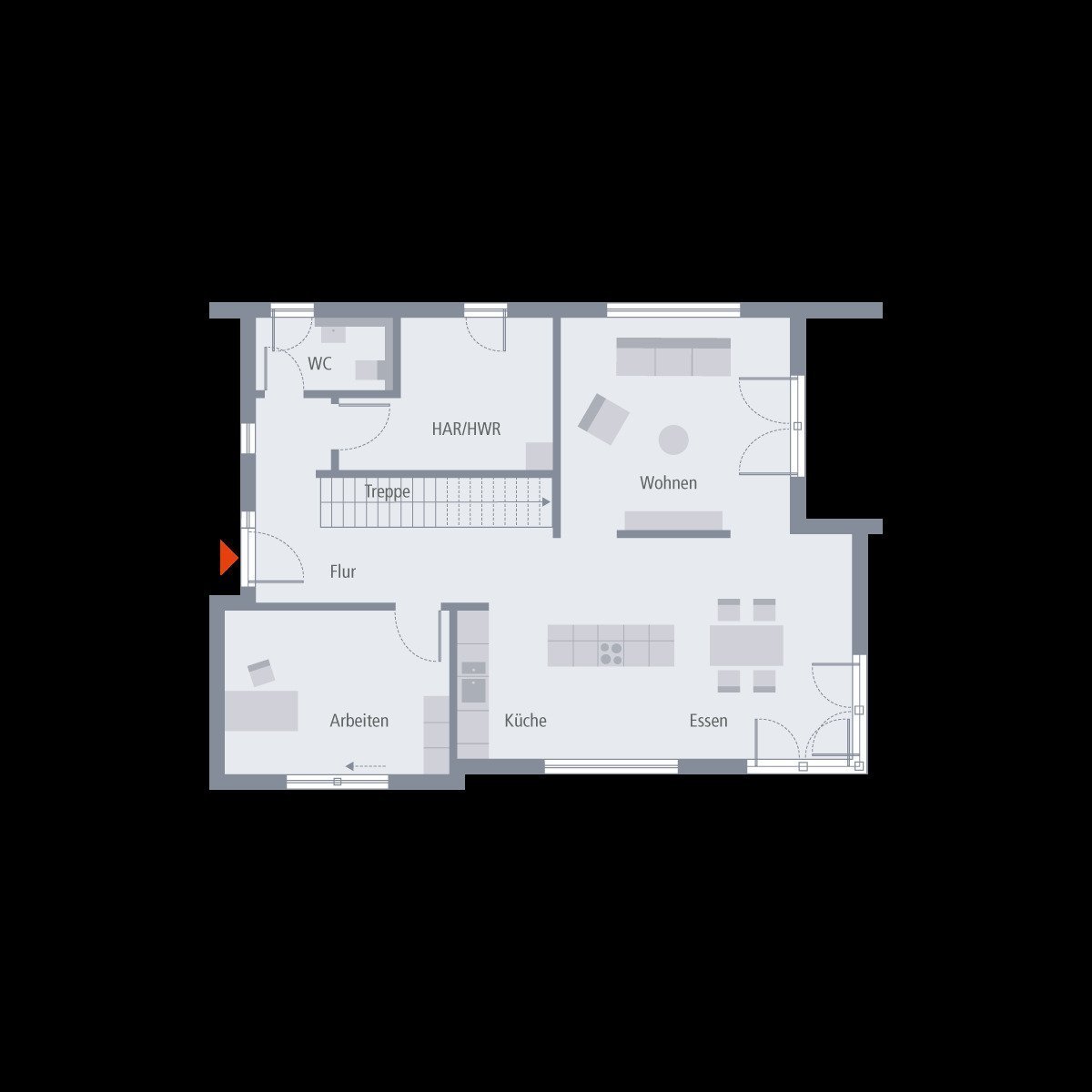 Grundriss Erdgeschoss Grundriss Erdgeschoss