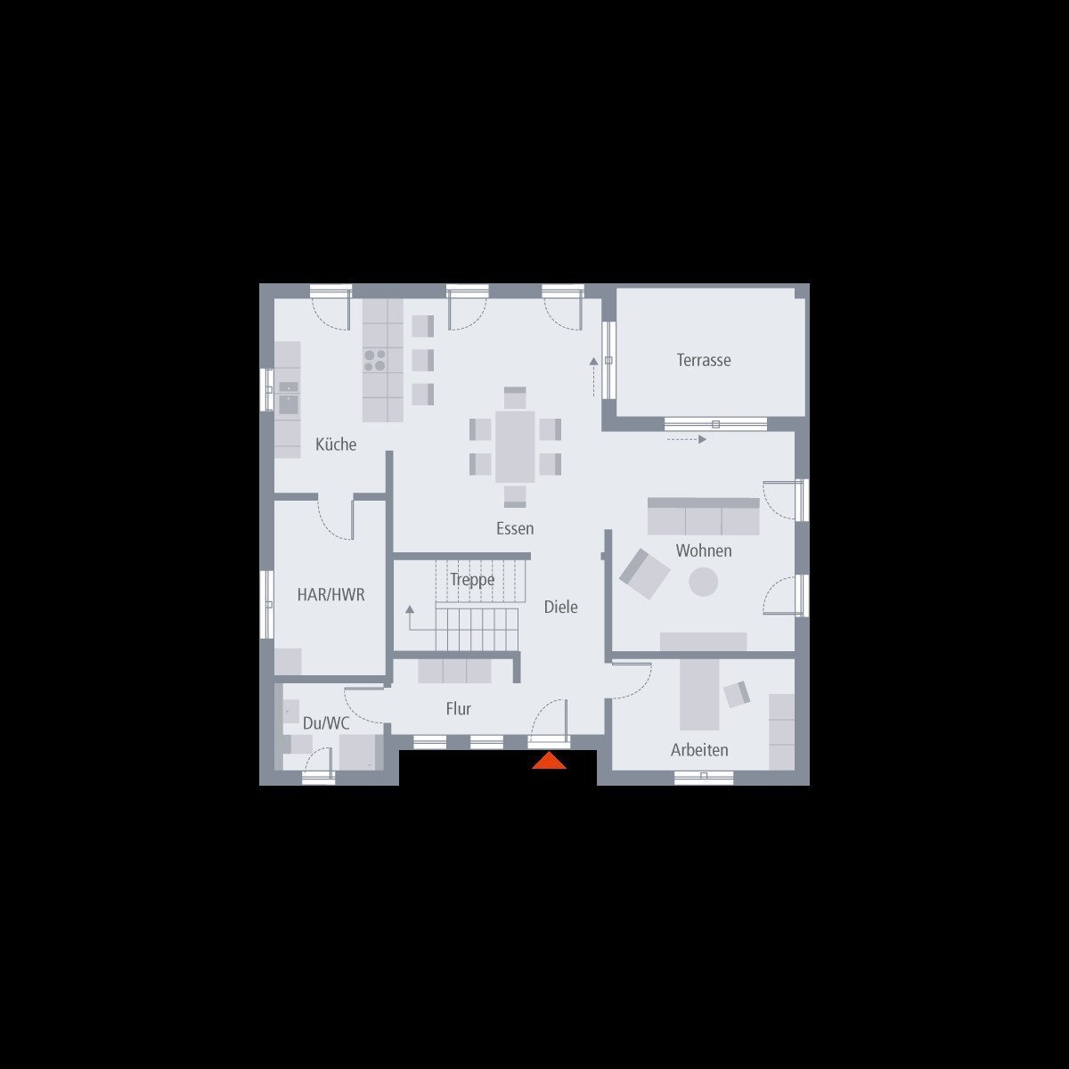 Grundriss Erdgeschoss Grundriss Erdgeschoss