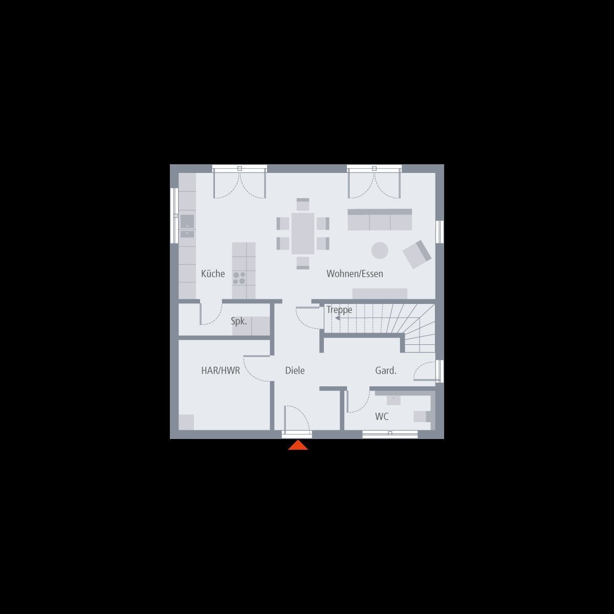 Grundriss Erdgeschoss Grundriss Erdgeschoss