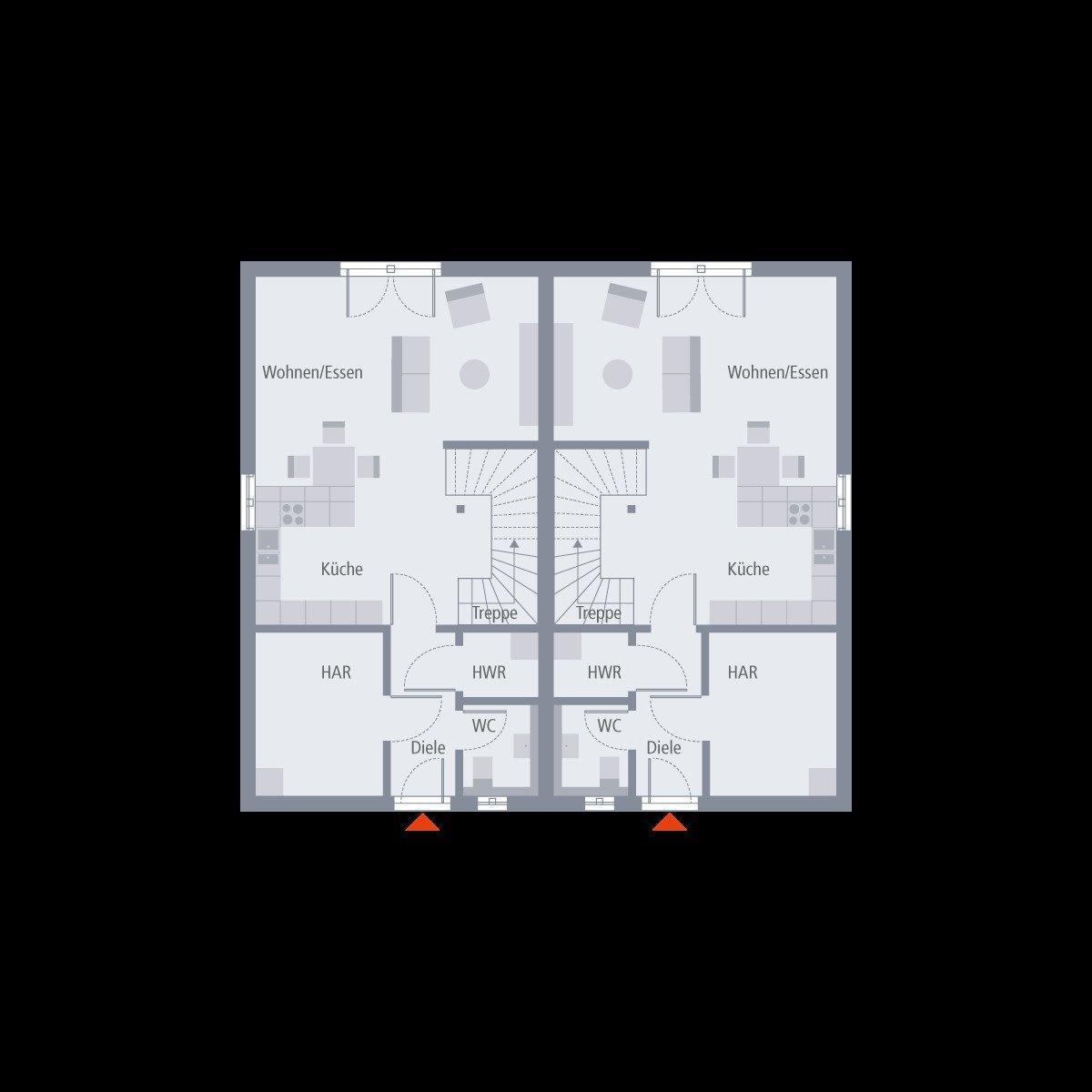 Grundriss Erdgeschoss