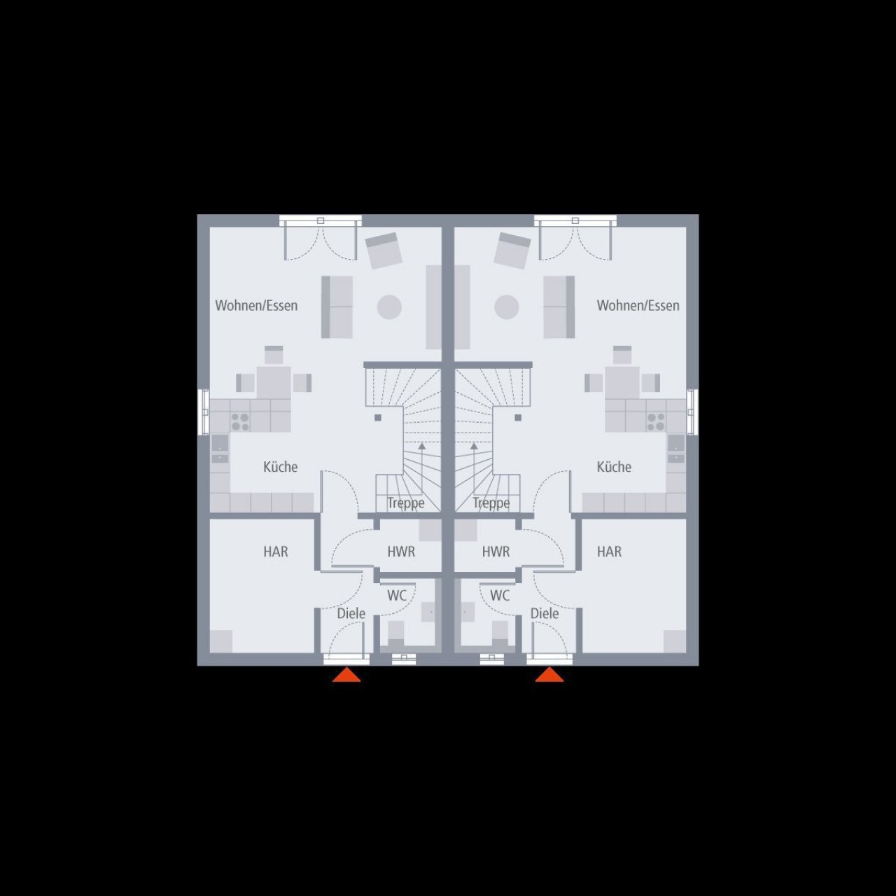 Grundriss Erdgeschoss