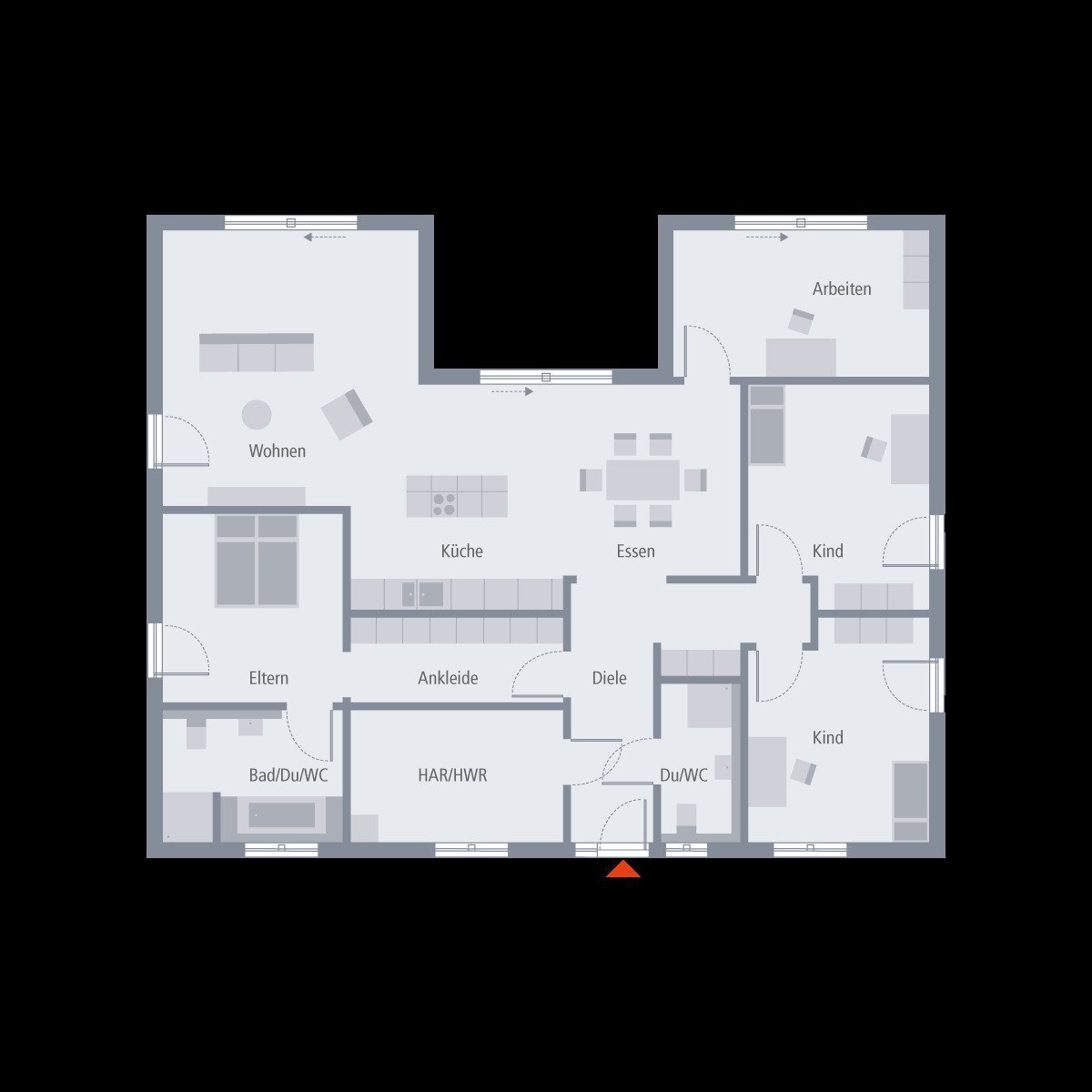 Grundriss Erdgeschoss Grundriss Erdgeschoss