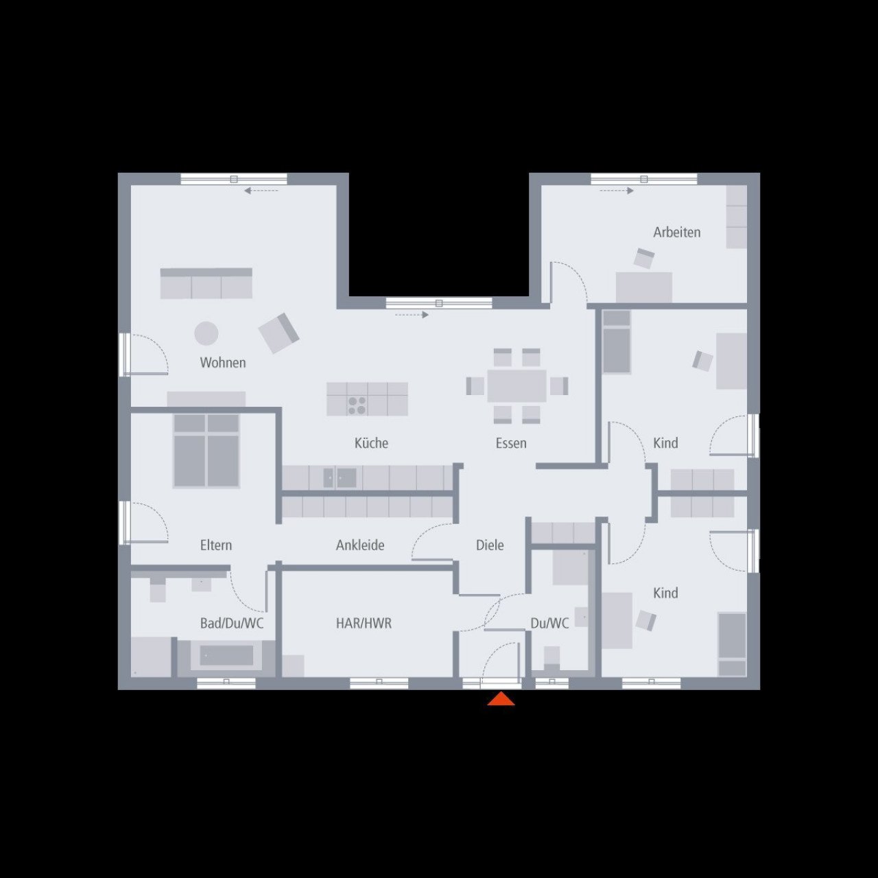 Grundriss Erdgeschoss Grundriss Erdgeschoss