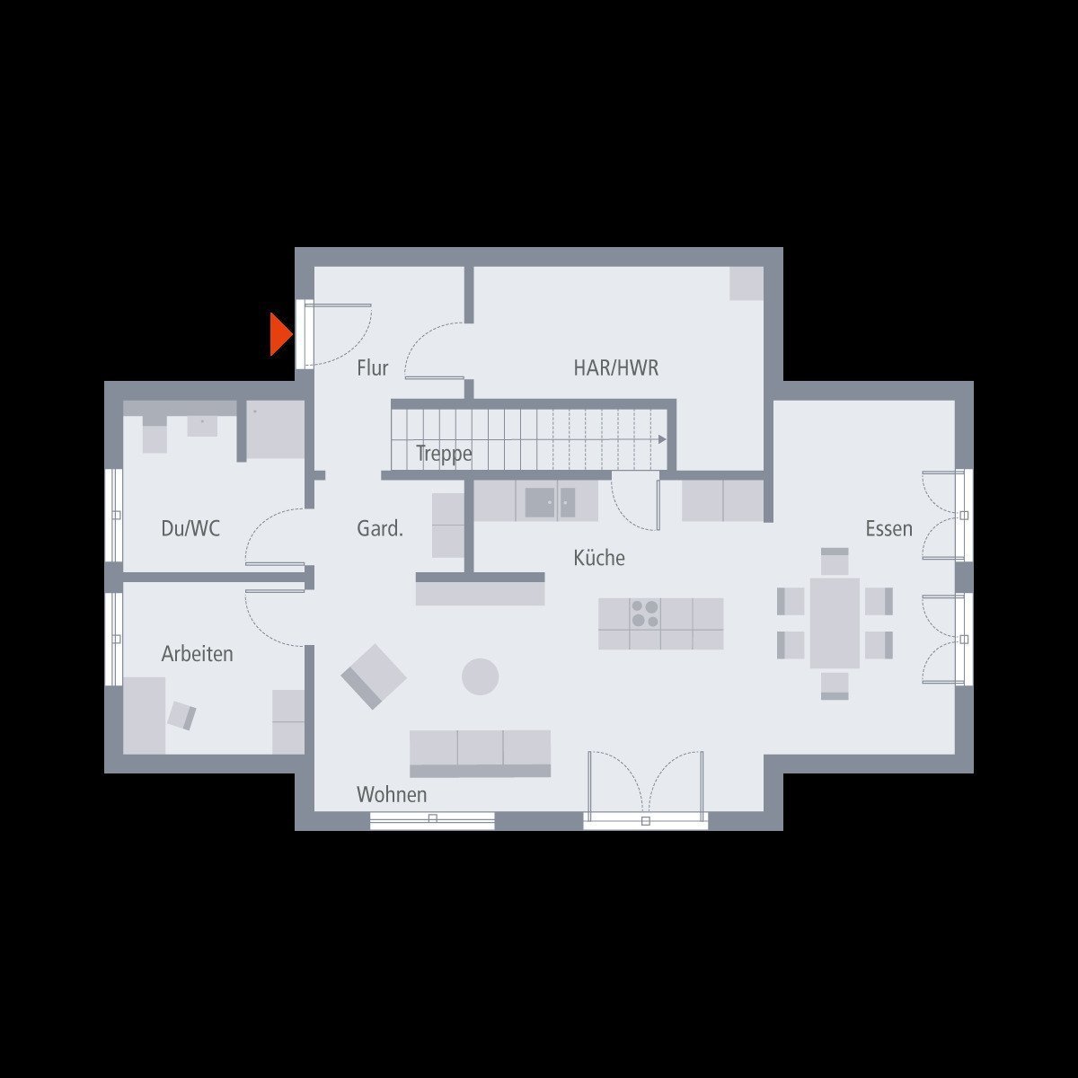 Grundriss Erdgeschoss Grundriss Erdgeschoss