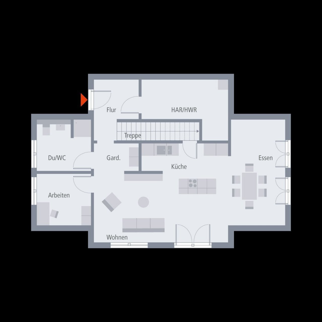 Grundriss Erdgeschoss Grundriss Erdgeschoss