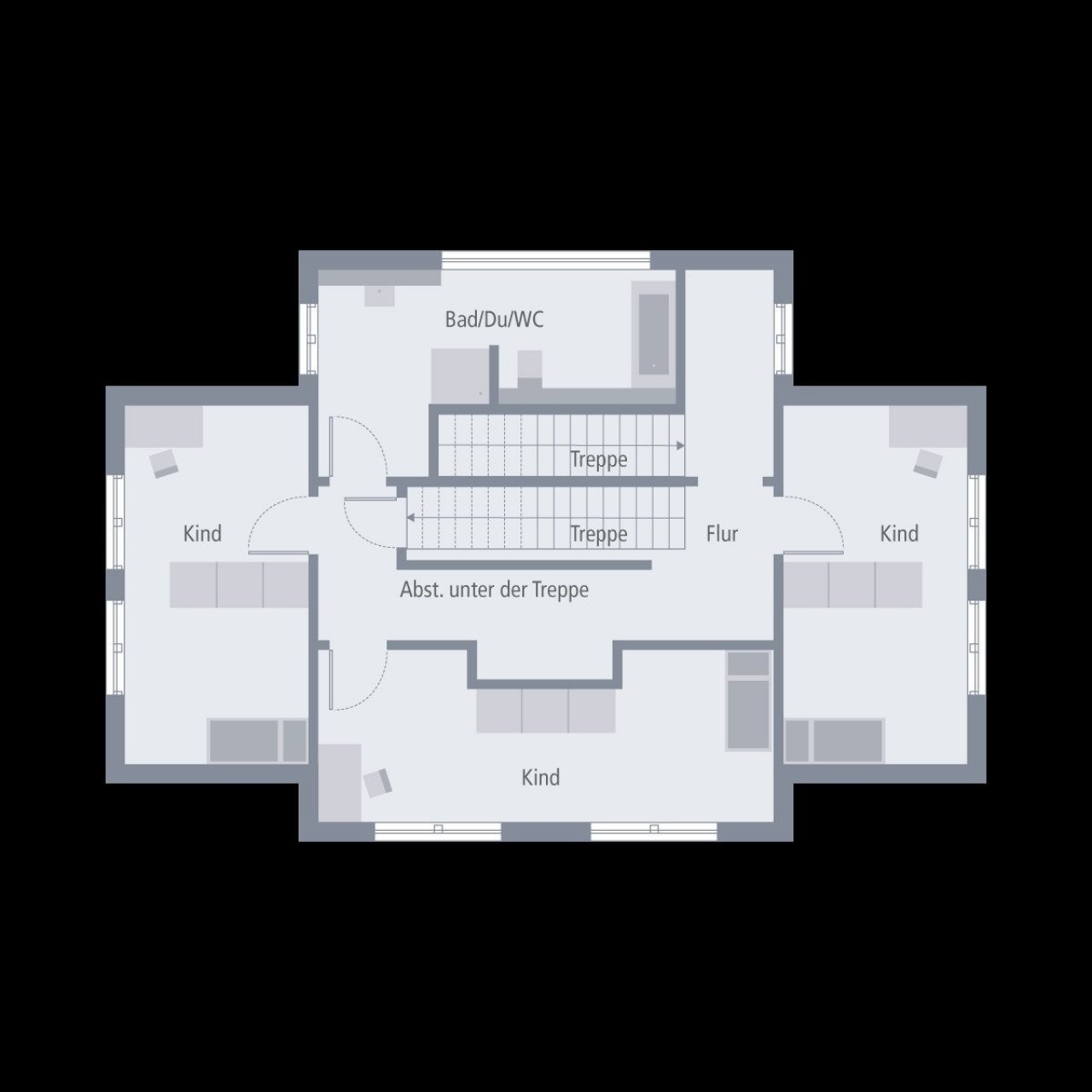 Grundriss Obergeschoss Grundriss Obergeschoss