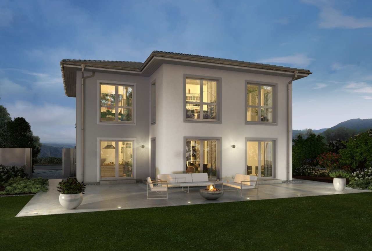 Ansicht Garten Abend Ansicht Garten Abend