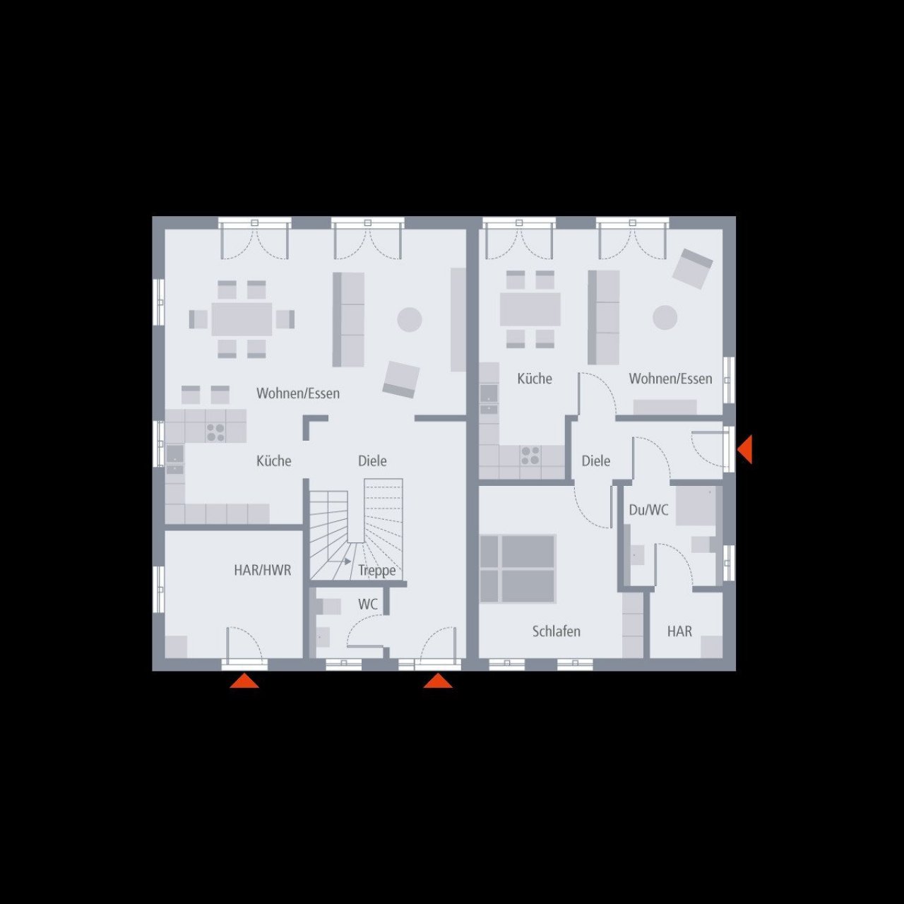 Grundriss Erdgeschoss Grundriss Erdgeschoss