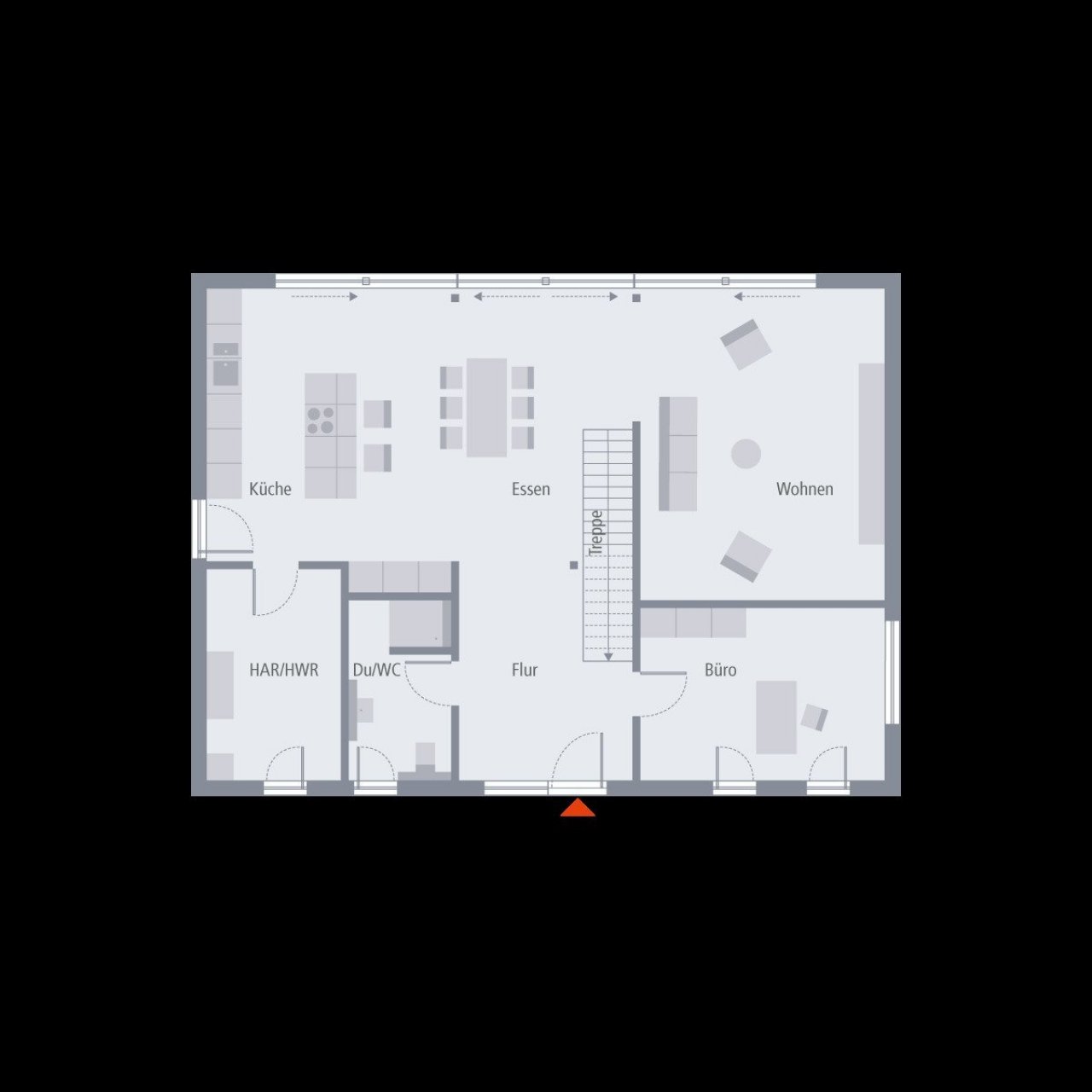 Grundriss Erdgeschoss