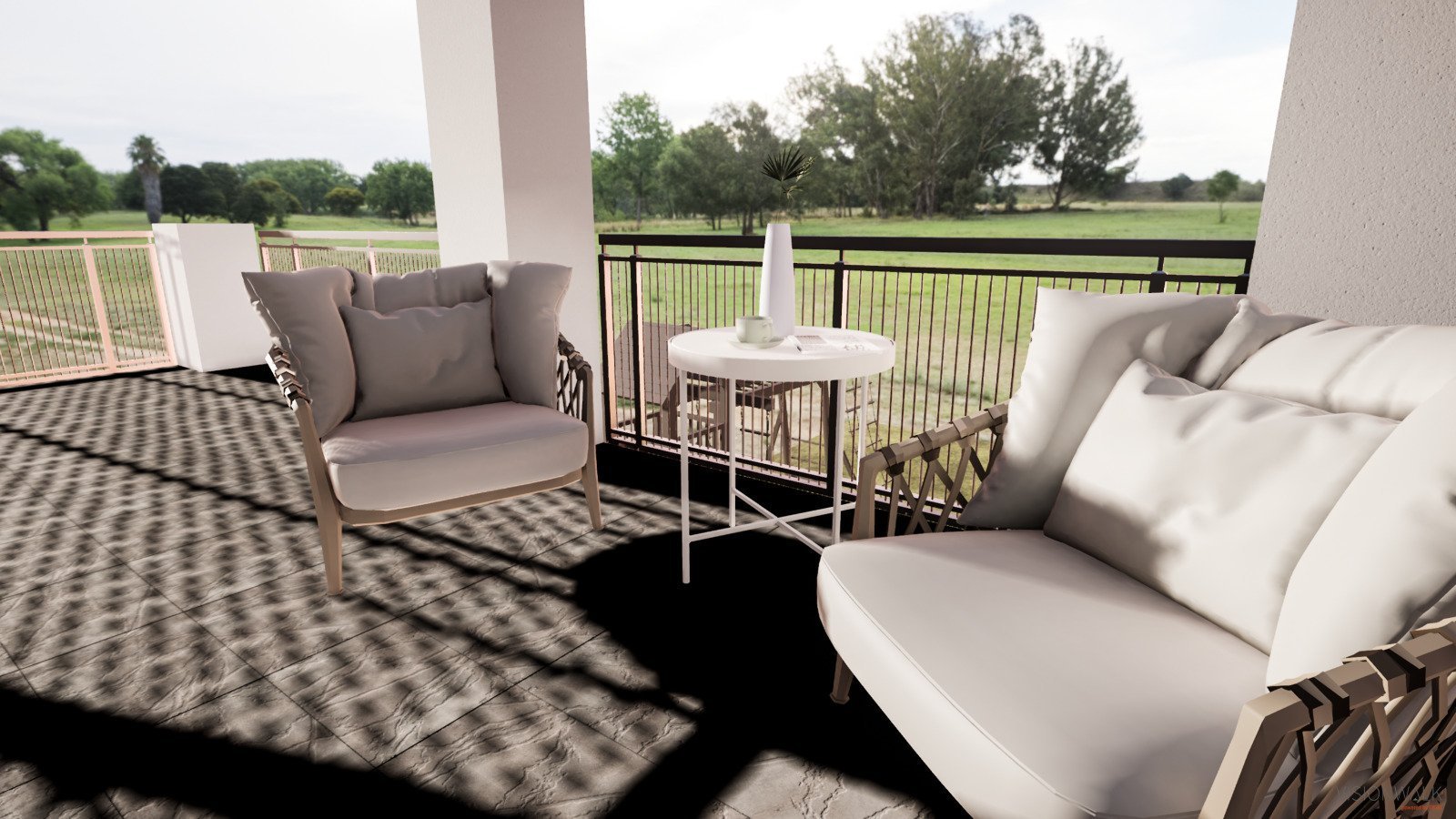 Ansicht Balkon Ansicht Balkon