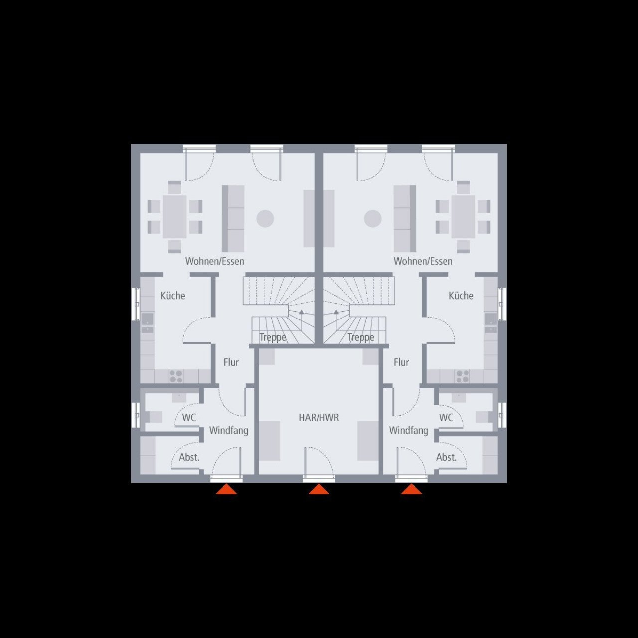 Grundriss Erdgeschoss Grundriss Erdgeschoss