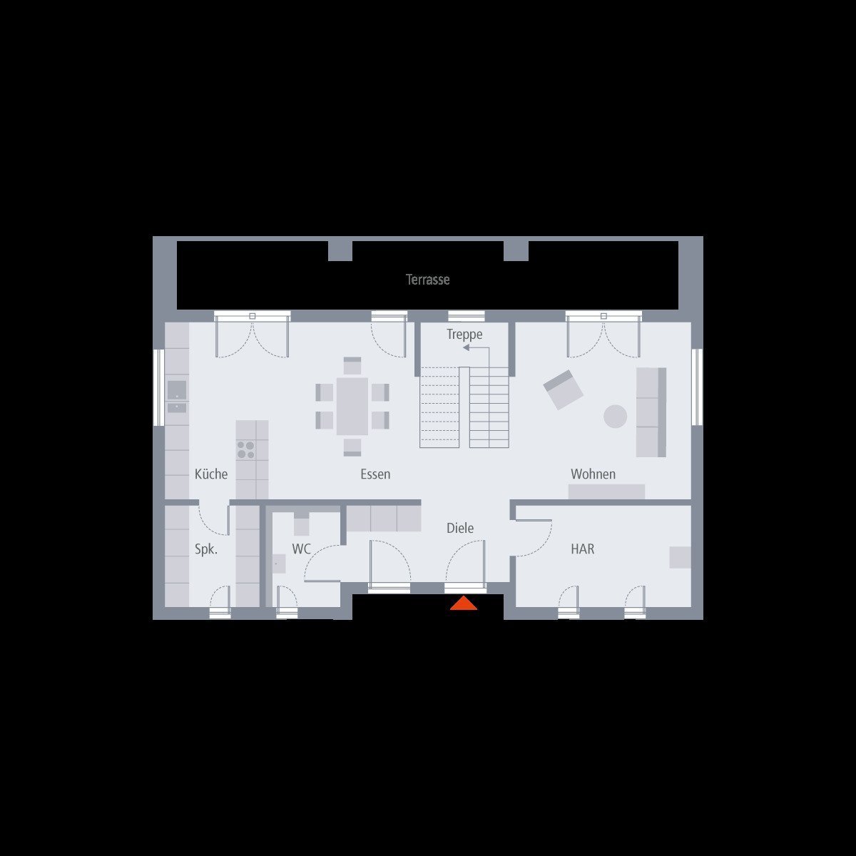 Grundriss Erdgeschoss Grundriss Erdgeschoss