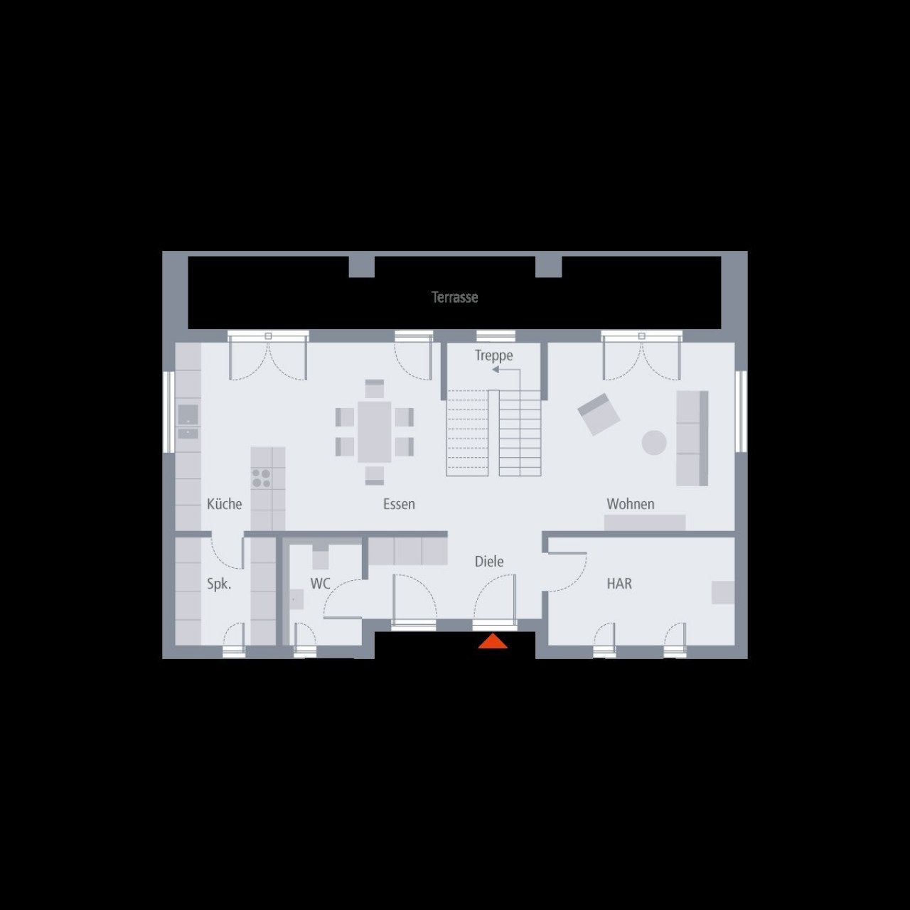 Grundriss Erdgeschoss Grundriss Erdgeschoss