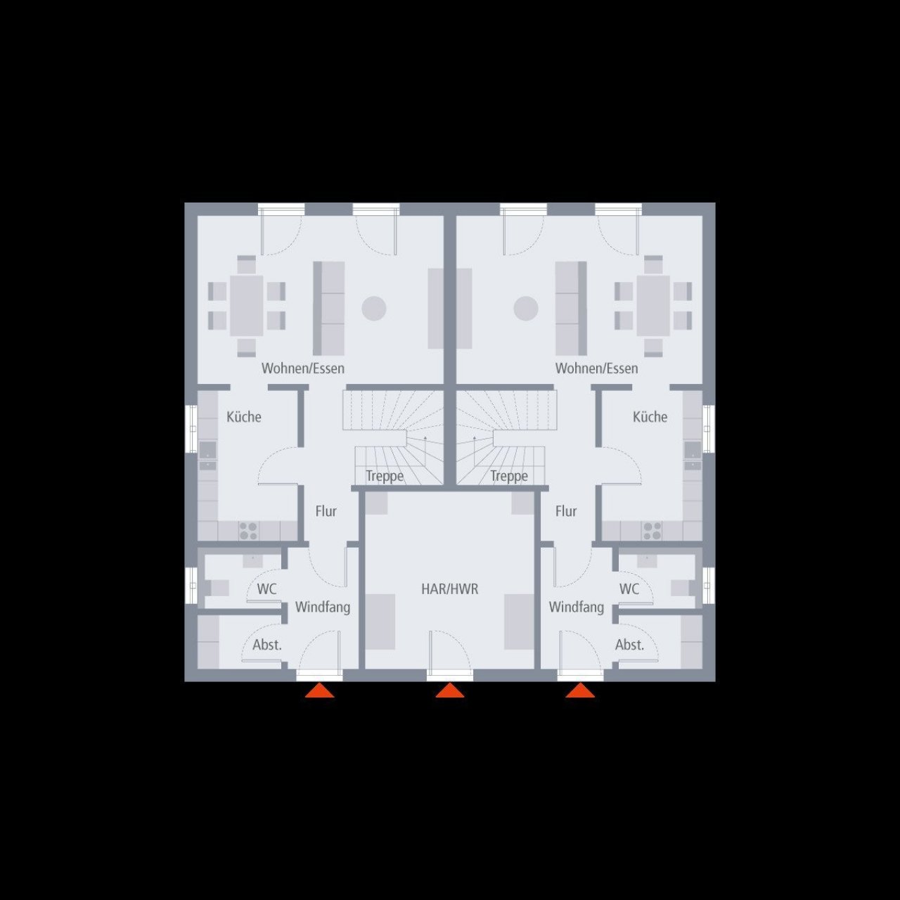 Grundriss Erdgeschoss Grundriss Erdgeschoss