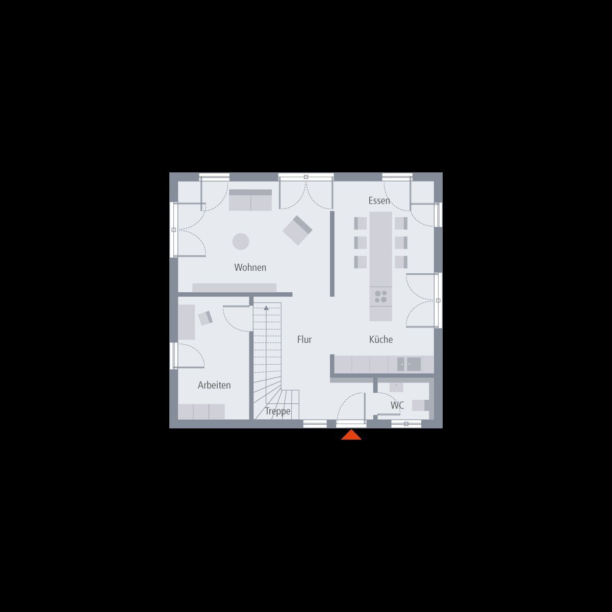 Grundriss Erdgeschoss Grundriss Erdgeschoss