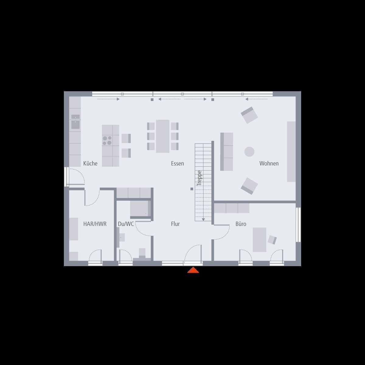 Grundriss Erdgeschoss