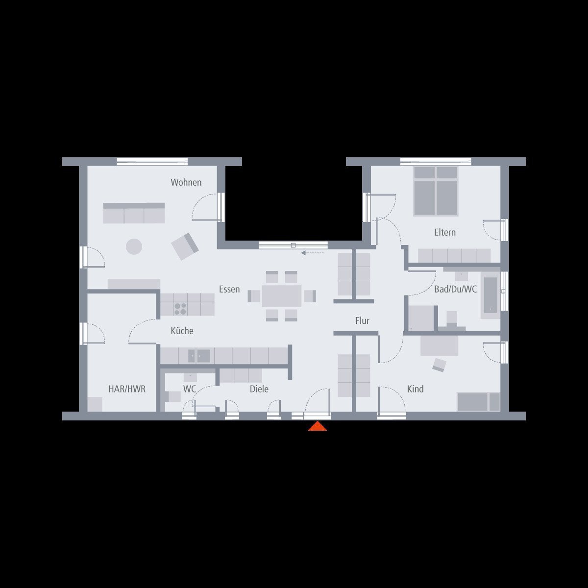 Grundriss Erdgeschoss