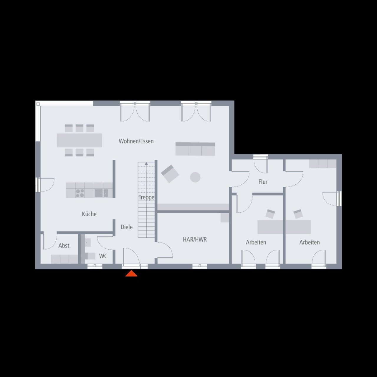 Grundriss Erdgeschoss Grundriss Erdgeschoss