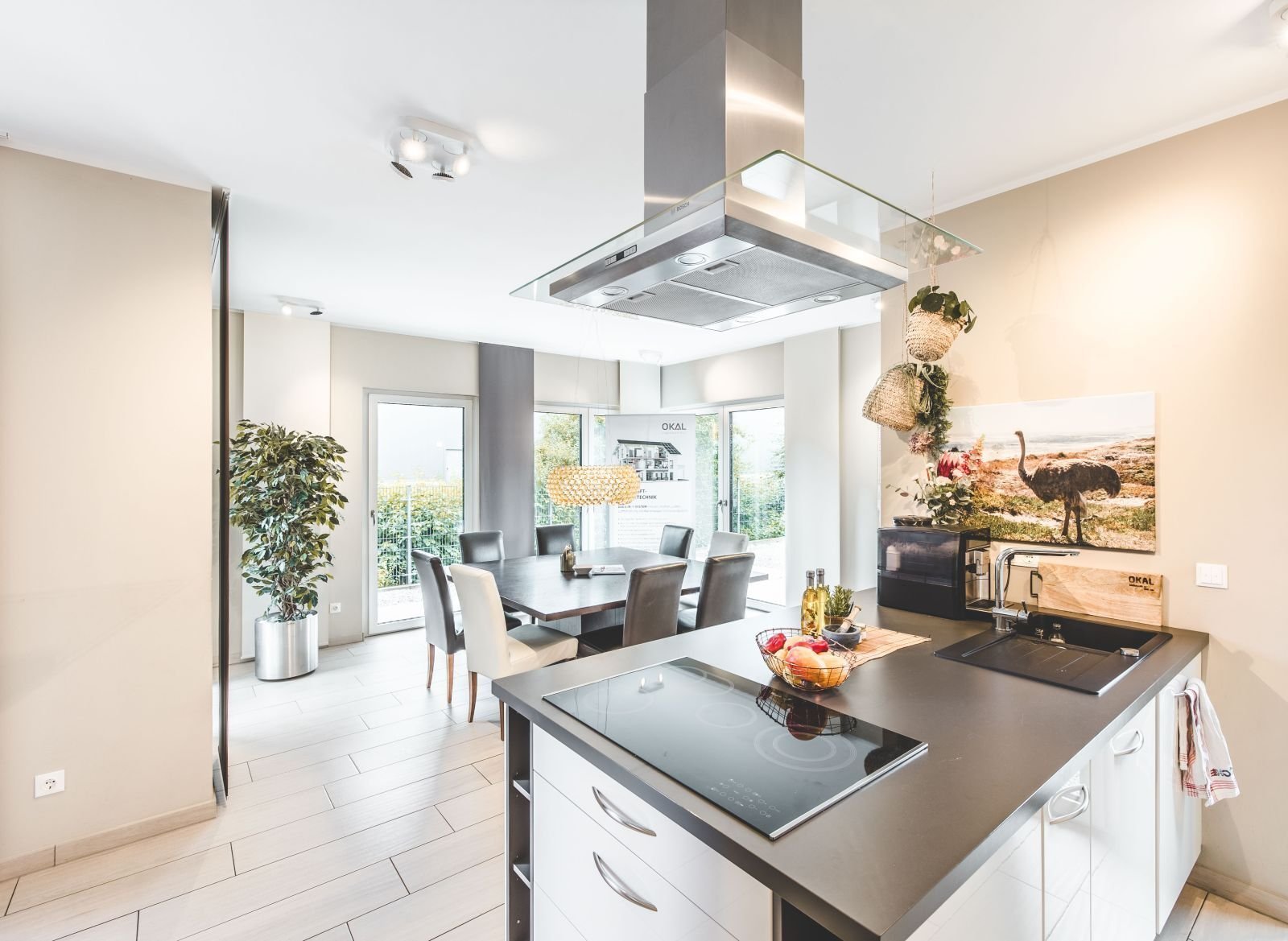 Ansicht Küche/Esszimmer Ansicht Küche/Esszimmer