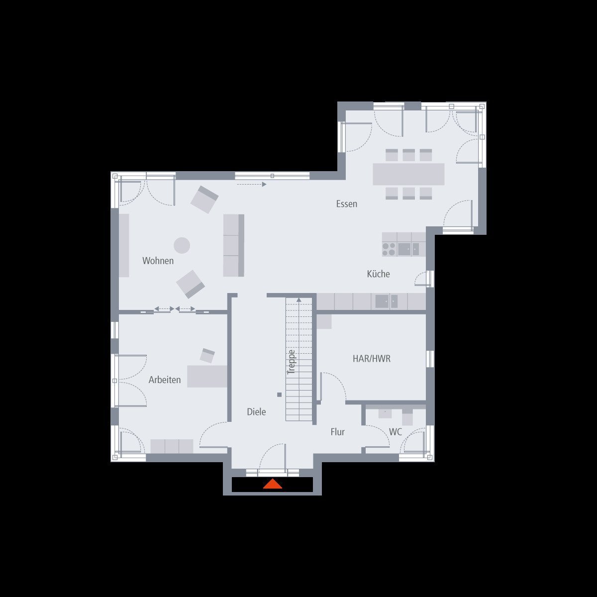 Grundriss Erdgeschoss Grundriss Erdgeschoss