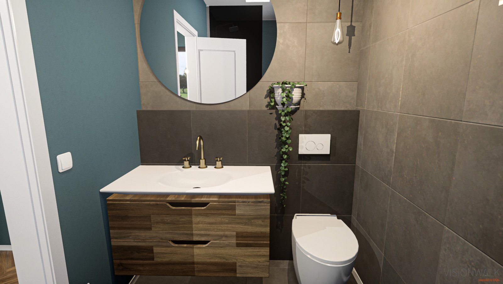 Ansicht Gäste-WC Ansicht Gäste-WC