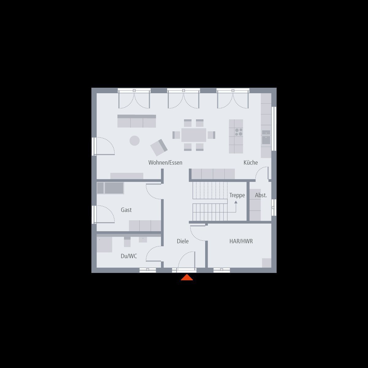 Grundriss Erdgeschoss Grundriss Erdgeschoss